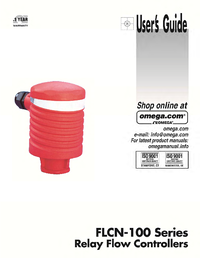 Thumbnail of document Manual - FLCN-101 Flow/No Flow Single Sensor Controller w/Strobe Alert